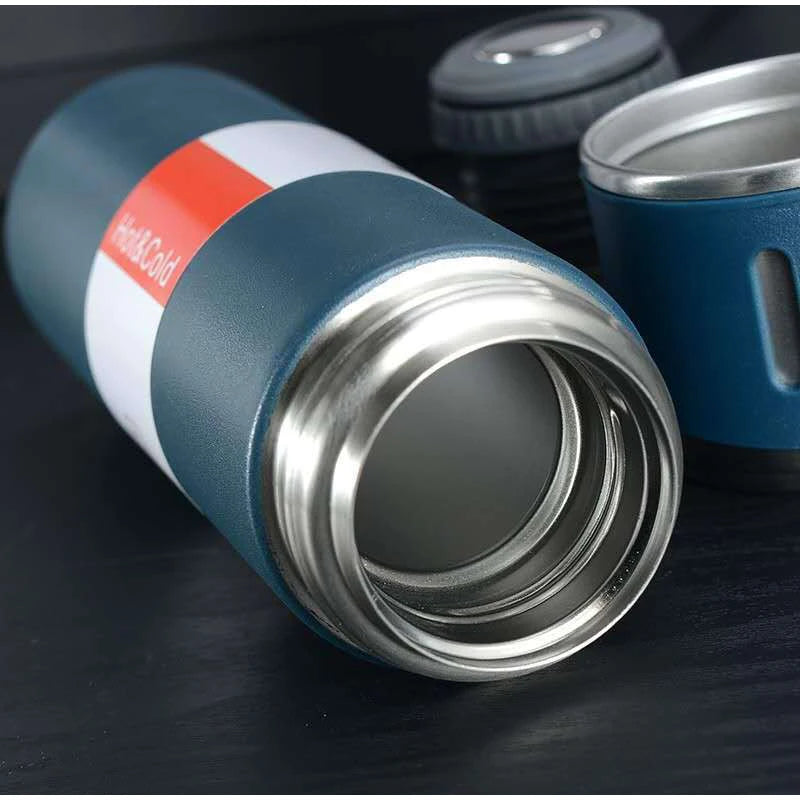  Thermos Set: Ideal for hot and cold beverages, these 500ml stainless steel thermoses. Durable, insulated, and versatile for home and outdoor activities